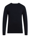 Besilent Man Sweater Midnight Blue Size S Acrylic, Wool