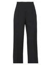 Rossopuro Woman Pants Black Size Xs Polyester, Rayon, Elastane
