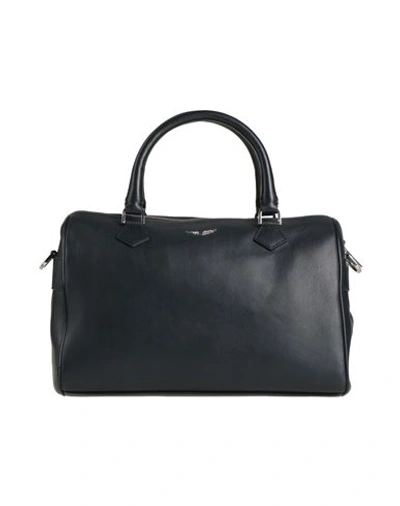 Zadig & Voltaire Woman Handbag Midnight Blue Size - Bovine Leather