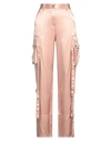 Just Cavalli Woman Pants Pink Size 4 Cotton, Viscose, Elastane In Pink