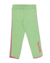 PINKO UP PINKO UP TODDLER GIRL PANTS ACID GREEN SIZE 7 COTTON, ELASTANE