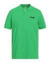 Moschino Man Polo Shirt Green Size Xxl Cotton