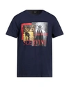 Scervino T-shirts In Navy Blue