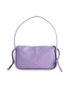 Yuzefi Woman Handbag Purple Size - Soft Leather In Purple