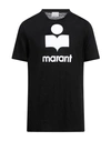 ISABEL MARANT ISABEL MARANT MAN T-SHIRT BLACK SIZE L POLYESTER