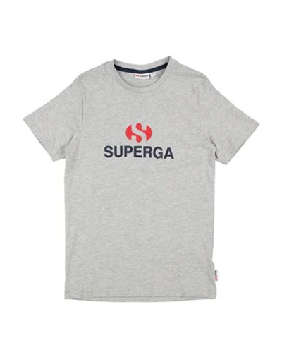 Superga Babies'  Toddler Boy T-shirt Grey Size 7 Cotton