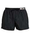 Moschino Man Swim Trunks Black Size Xs Polyester In Black