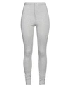 Wardrobe.nyc Wardrobe. Nyc Woman Pants Grey Size Xs Viscose, Polyamide, Elastane In Grey