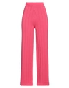 Gentryportofino Woman Pants Fuchsia Size 10 Cashmere In Pink