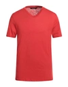 Zadig & Voltaire Man T-shirt Red Size L Cotton