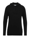 Markup Man Sweater Black Size M Acrylic, Polyester, Wool, Elastane In Black