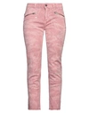 ZADIG & VOLTAIRE ZADIG & VOLTAIRE WOMAN JEANS PINK SIZE 29 COTTON, POLYESTER, ELASTANE
