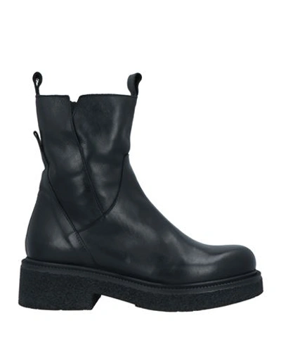 1725.a Ankle Boots In Black