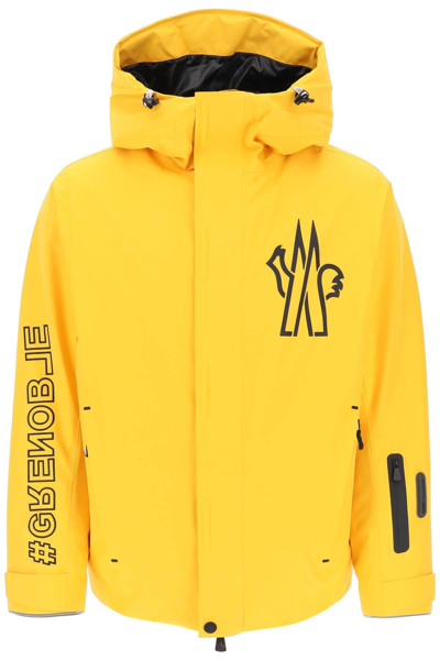 Moncler Moriond Logo滑雪夹克 In Yellow