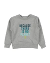 Ecoalf Babies'  Toddler Boy Sweatshirt Grey Size 6 Organic Cotton, Recycled Cotton