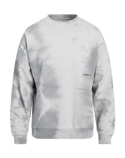 Hinnominate Man Sweatshirt Grey Size L Cotton