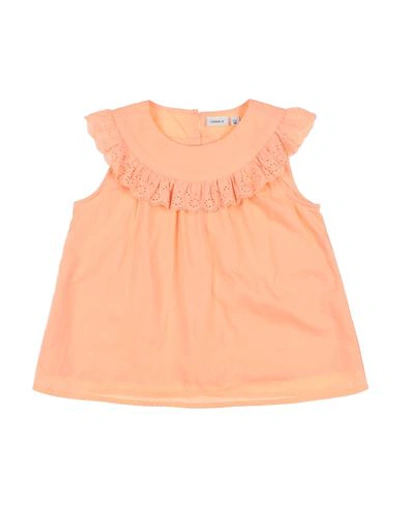Name It® Babies' Name It Toddler Girl Top Salmon Pink Size 7 Cotton
