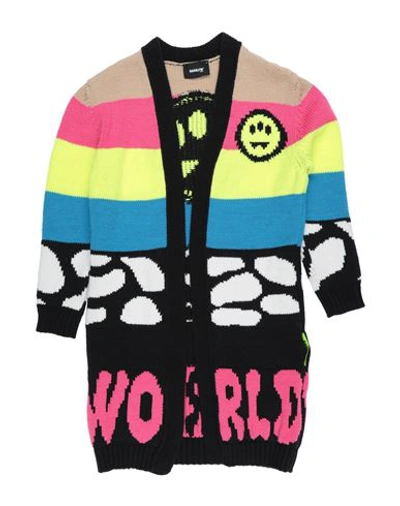 Barrow Babies'  Toddler Girl Cardigan Black Size 4 Virgin Wool, Acrylic