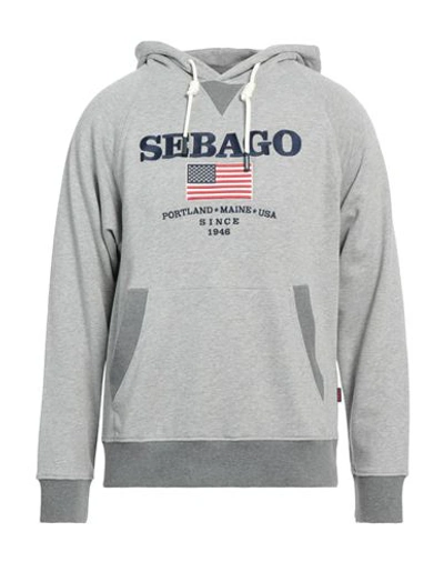 Sebago Docksides Man Sweatshirt Grey Size M Cotton