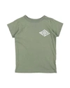 Replay & Sons Babies'  Toddler Boy T-shirt Military Green Size 6 Cotton