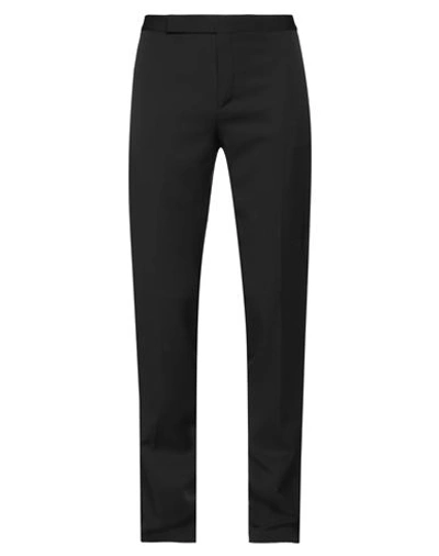 Saint Laurent Man Pants Black Size 38 Wool