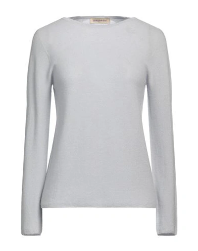 Gentryportofino Woman Sweater Light Grey Size 10 Cashmere