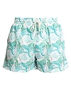 Arrels Barcelona Man Swim Trunks Light Green Size Xl Polyester In Green