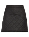 Burberry Mini Skirt With Embroidery On The Back In Brown