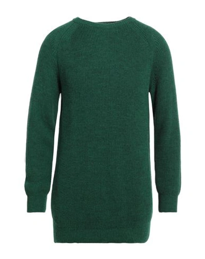 Cashmere Company Man Sweater Dark Green Size 38 Wool, Alpaca Wool