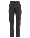 Just Cavalli Woman Jeans Black Size 26 Cotton, Elastane