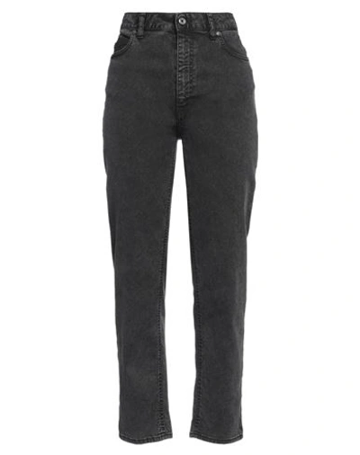 Just Cavalli Woman Jeans Black Size 28 Cotton, Elastane