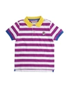 Invicta Babies'  Toddler Boy Polo Shirt Purple Size 6 Cotton