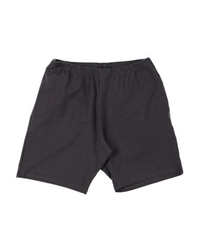 Yporqué Babies'  Toddler Boy Shorts & Bermuda Shorts Charcoal Size 6 Cotton, Modal, Elastane In Grey
