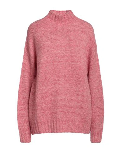 Gentryportofino Woman Turtleneck Fuchsia Size 6 Alpaca Wool, Polyamide, Cashmere, Wool In Pink