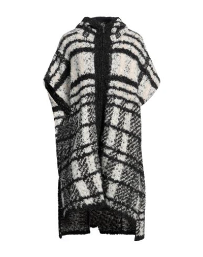 Gentryportofino Woman Coat Steel Grey Size 6 Alpaca Wool, Wool, Polyamide