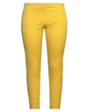 Antonelli Woman Pants Ocher Size 8 Cotton, Polyamide, Elastane In Yellow