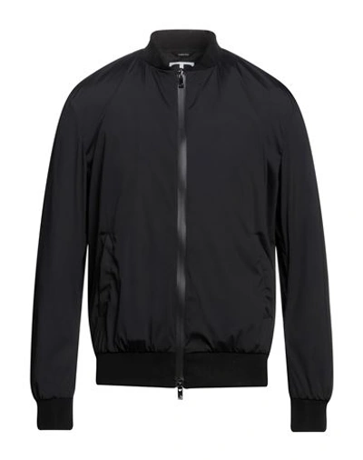 Tombolini Man Jacket Black Size 48 Polyamide, Elastane