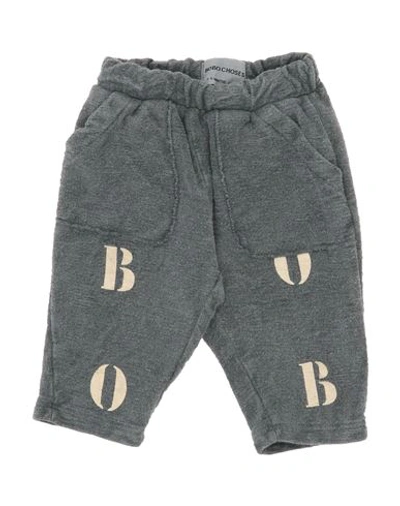 Bobo Choses Babies'  Newborn Pants Grey Size 3 Organic Cotton, Cotton
