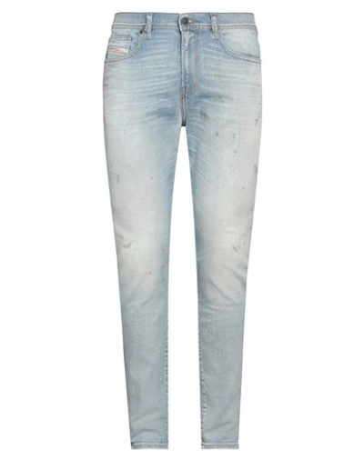 Diesel Man Jeans Blue Size 33w-30l Cotton, Elastane