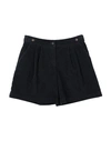Dolce & Gabbana Toddler Girl Shorts & Bermuda Shorts Midnight Blue Size 6 Cotton, Elastane, Polyeste In Blue