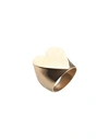 ZADIG & VOLTAIRE ZADIG & VOLTAIRE WOMAN RING GOLD SIZE 2 METAL