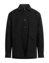 Gcds Man Shirt Black Size L Cotton In Black