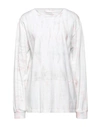 John Elliott Woman T-shirt White Size 2 Cotton In White