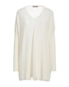 Gentryportofino Woman Sweater White Size 12 Cashmere