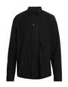 Versace Jeans Couture Man Shirt Black Size 44 Cotton