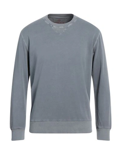 Wool & Co Man Sweatshirt Grey Size L Organic Cotton, Elastane