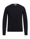 Boglioli Man Sweater Midnight Blue Size M Wool, Cashmere