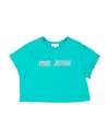 Marc Jacobs Babies'  Toddler Girl T-shirt Emerald Green Size 5 Cotton