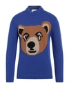 Zoo Man Sweater Blue Size S Wool, Cashmere