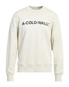 A-COLD-WALL* A-COLD-WALL* MAN SWEATSHIRT CREAM SIZE S COTTON